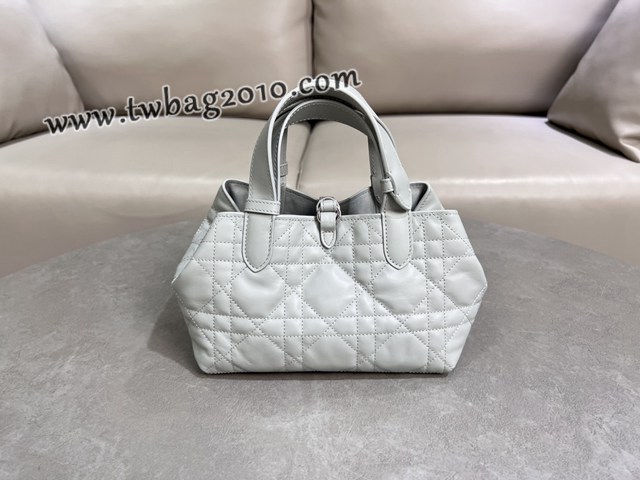 Dior专柜新款迪奥小号Toujours手袋牛皮超大藤格纹休闲女包 djfk1236